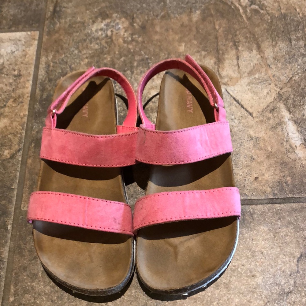 Old navy girls pink sandals